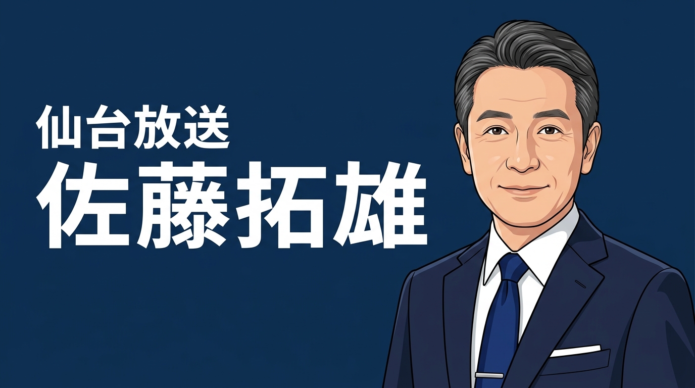 仙台放送　佐藤拓雄