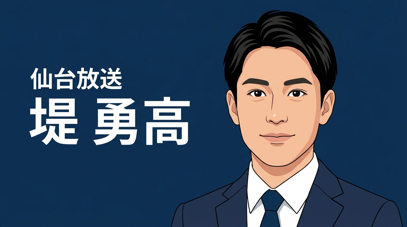 仙台放送 堤勇高